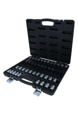 KS TOOLS 1/2" Set RIBE® bit-doppen, 32-dlg, kort, lang en extra lang - 911.4520