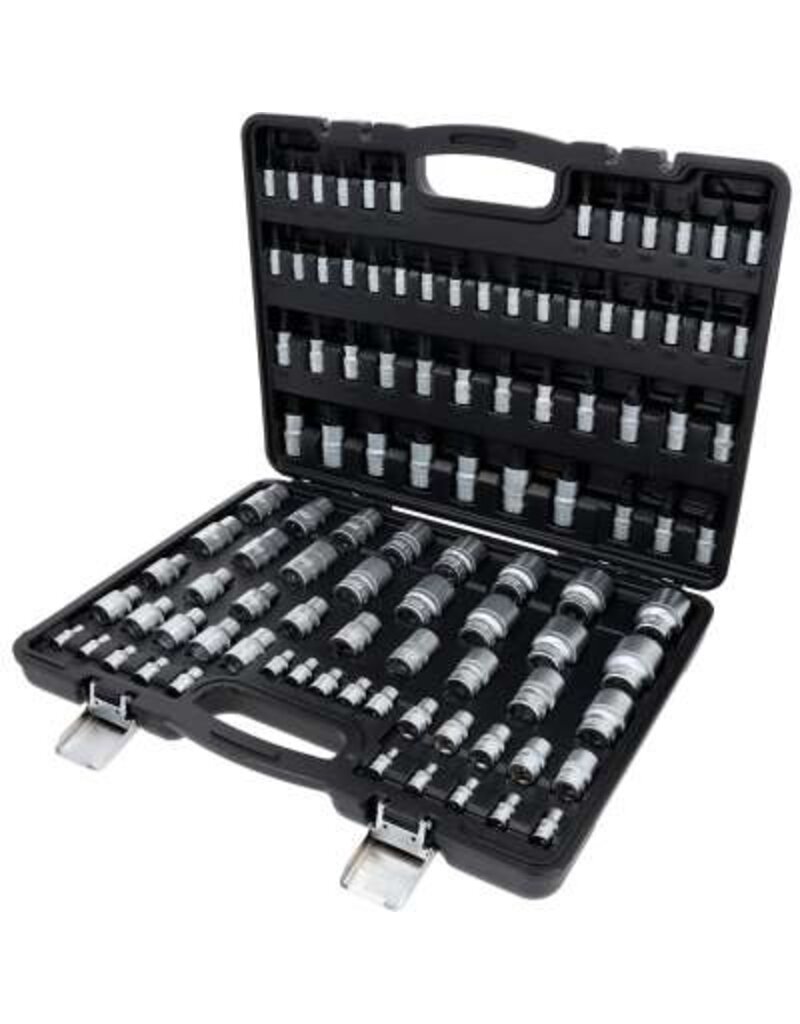 KS TOOLS 1/4"+3/8"+1/2" Torx-Dopsleutelset, 101-dlg - 911.7101