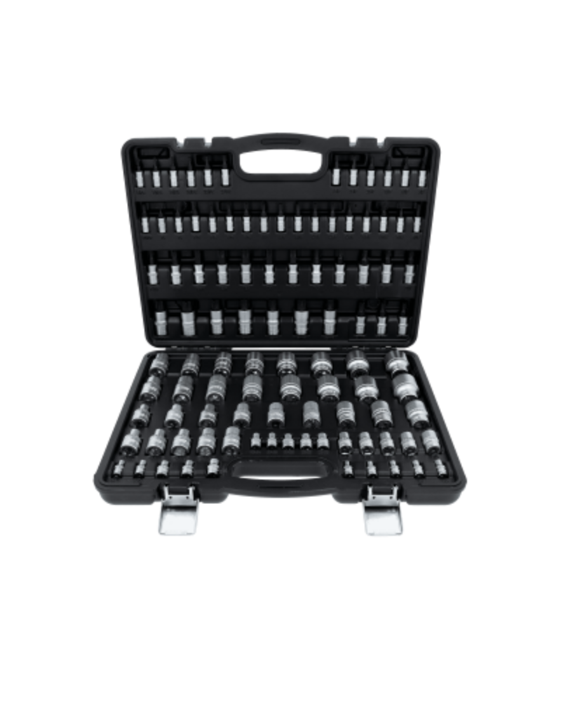 KS TOOLS 1/4"+3/8"+1/2" Torx-Dopsleutelset, 101-dlg - 911.7101