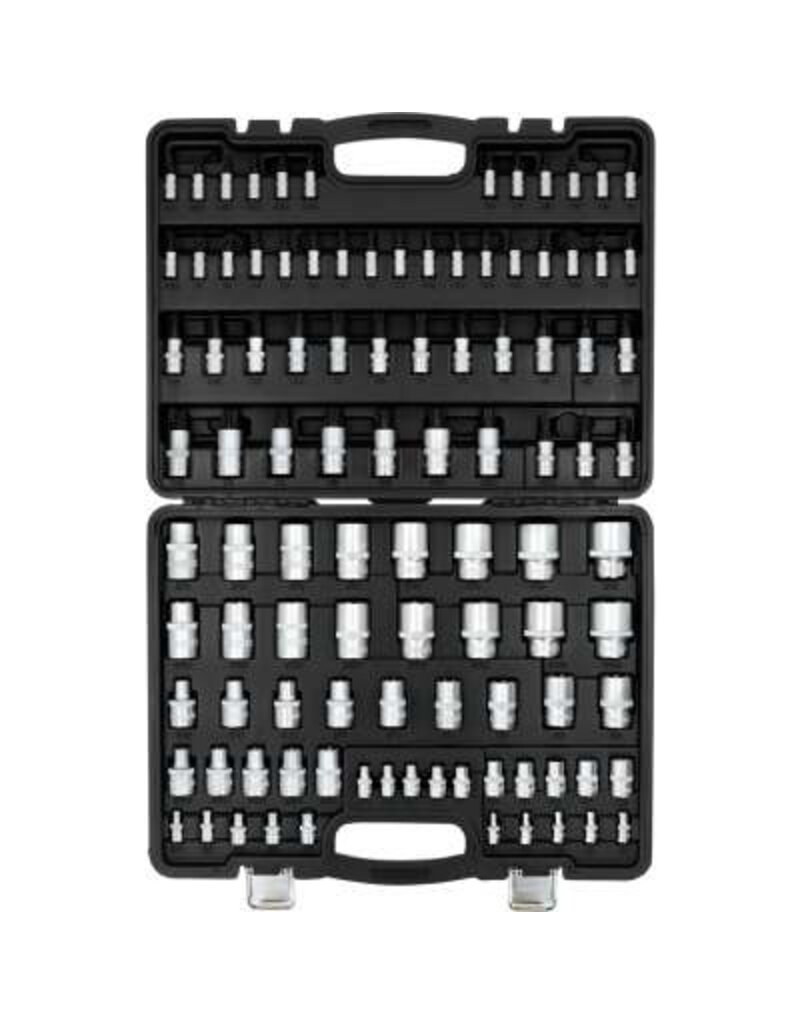 KS TOOLS 1/4"+3/8"+1/2" Torx-Dopsleutelset, 101-dlg - 911.7101