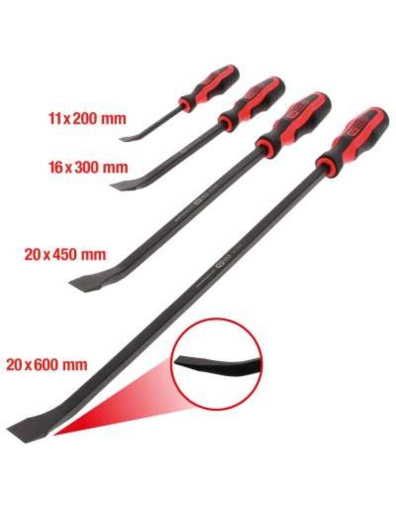 KS TOOLS Breekijzerset, 4-dlg - 911.8100