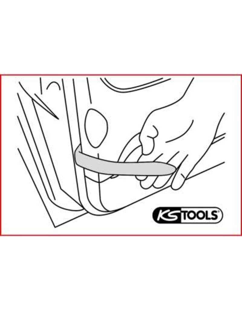 KS TOOLS Kunststofwigset, 5-dlg - 911.8120