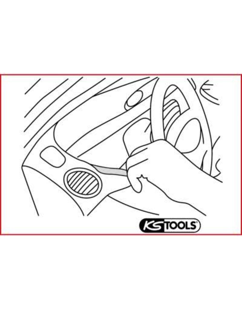 KS TOOLS Kunststofwigset, 5-dlg - 911.8120