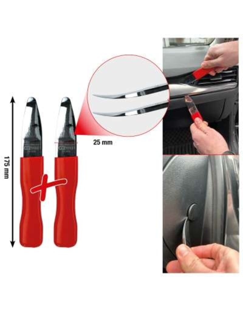 KS TOOLS Universele demontagehefboomset, 2-tlg - 911.8230