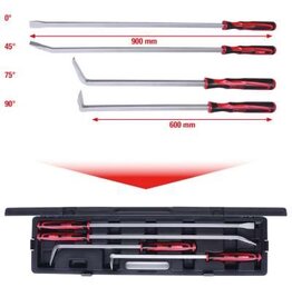 KS TOOLS Wrikijzerset, 4-dlg - 911.8410