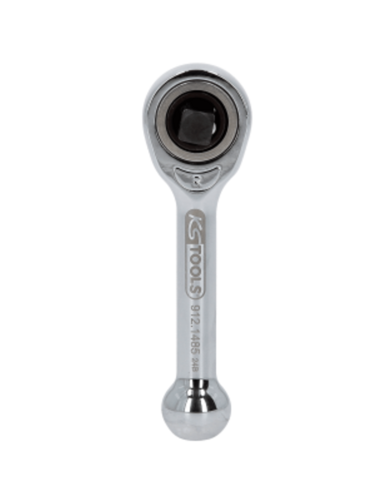 KS TOOLS 1/4" mini-vrijloop-ratel  - 912.1485
