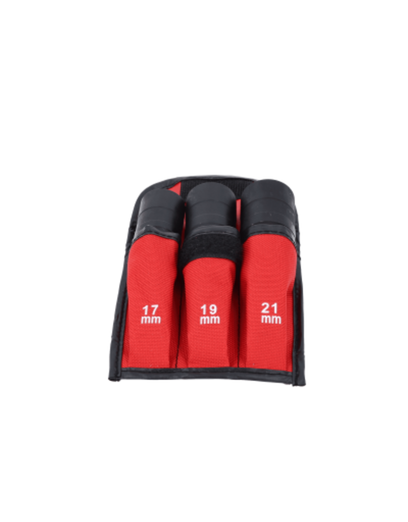 KS TOOLS 1/2" Dopsleutelset, spiraal-profiel kracht, 3-dlg, 17-21mm - 913.1270