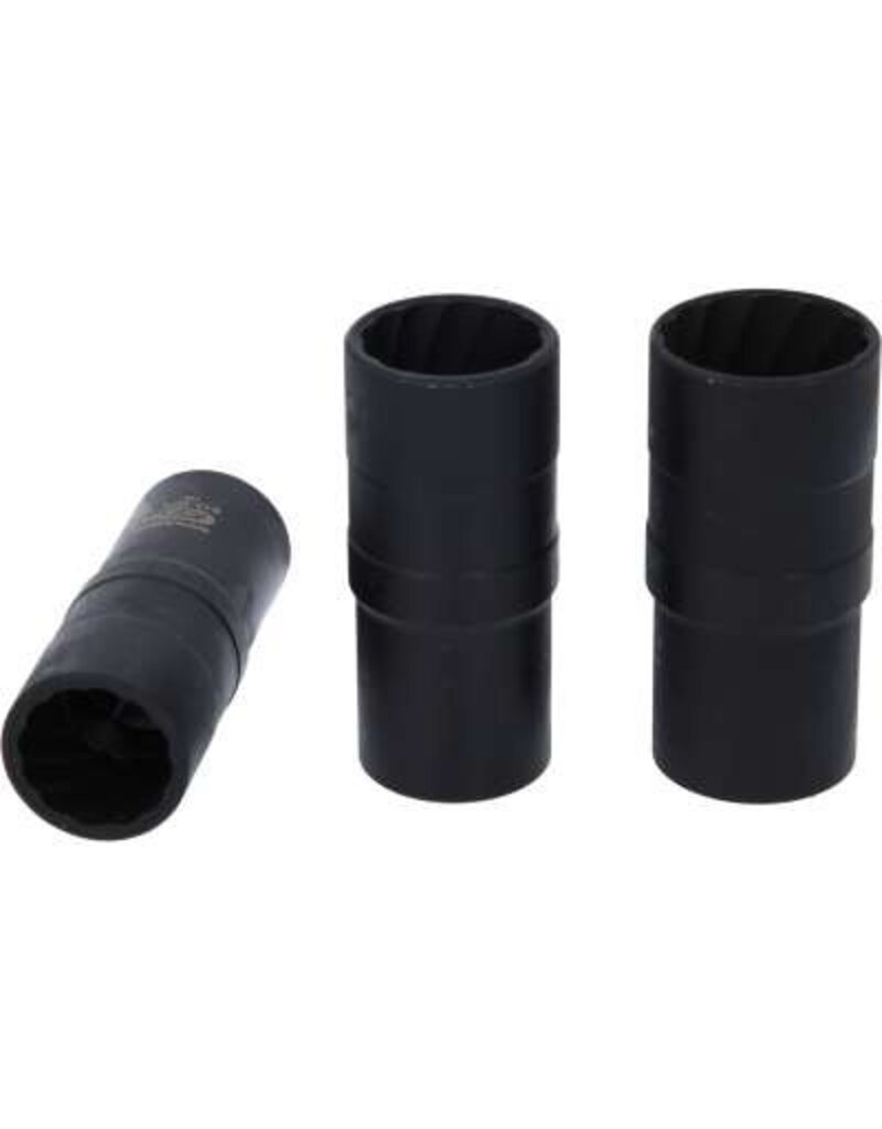 KS TOOLS 1/2" Dopsleutelset, spiraal-profiel kracht, 3-dlg, 17-21mm - 913.1270