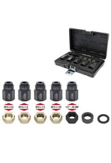 KS TOOLS Draadeindmontageset, 12-dlg - 913.1800