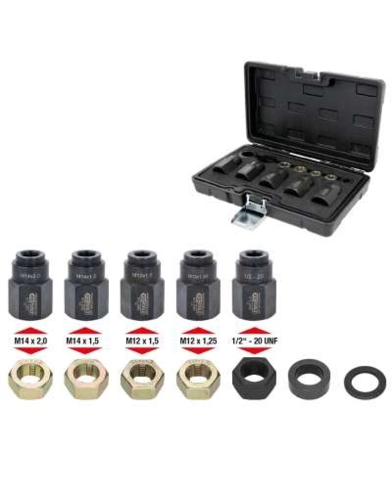 KS TOOLS Draadeindmontageset, 12-dlg - 913.1800