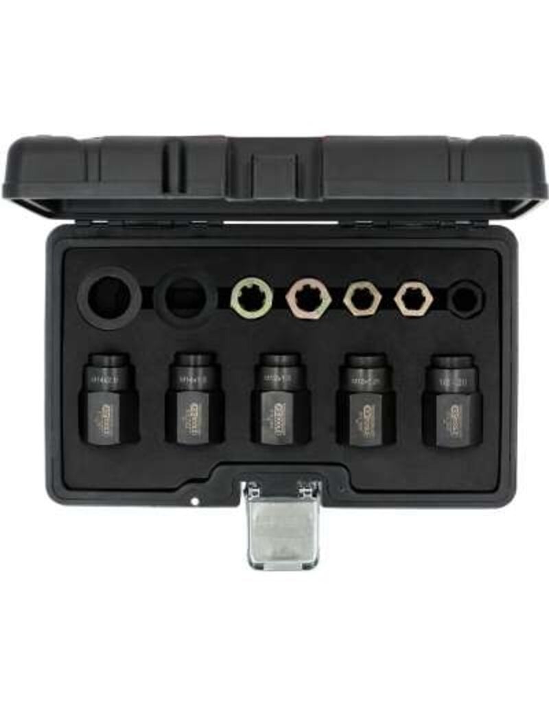 KS TOOLS Draadeindmontageset, 12-dlg - 913.1800