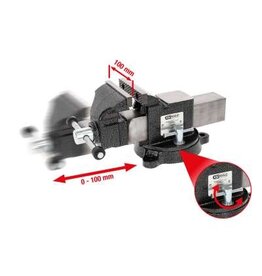 KS TOOLS Bankschroef,4" - 914.0004