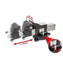 KS TOOLS Bankschroef,5" - 914.0005