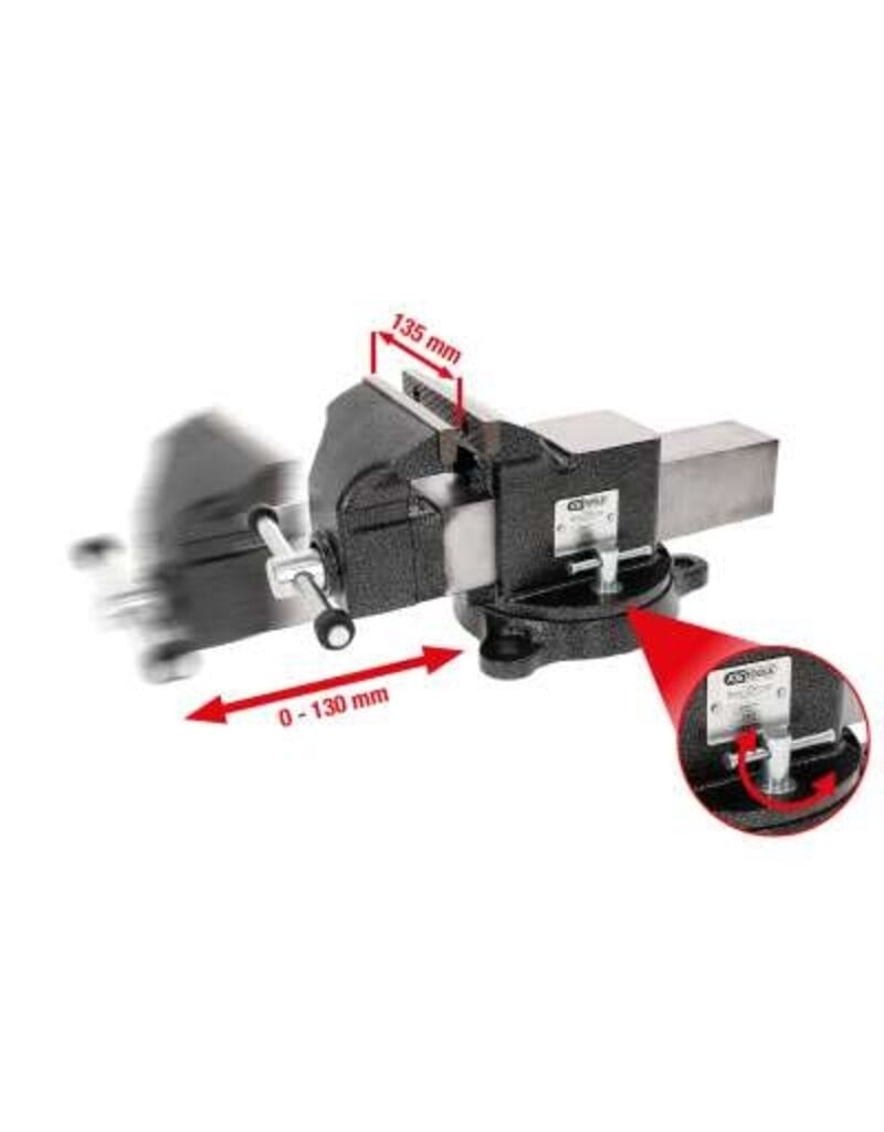 KS TOOLS Bankschroef,5" - 914.0005