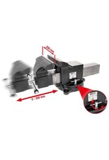 KS TOOLS Bankschroef,8" - 914.0008