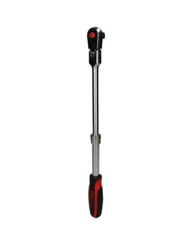 KS TOOLS 1/2" SlimPOWER Omschakelbare ratel met telescooparm, 72 tanden - 914.1220