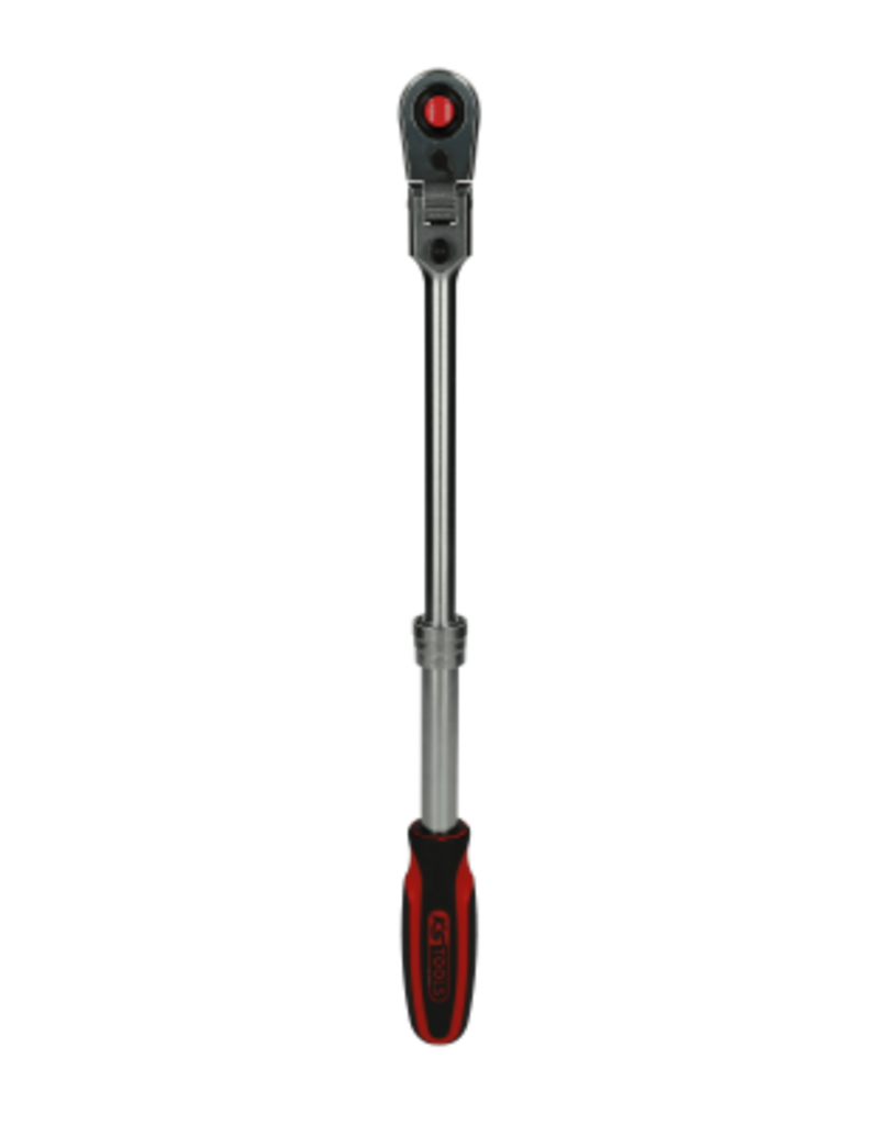 KS TOOLS 1/2" SlimPOWER Omschakelbare ratel met telescooparm, 72 tanden - 914.1220