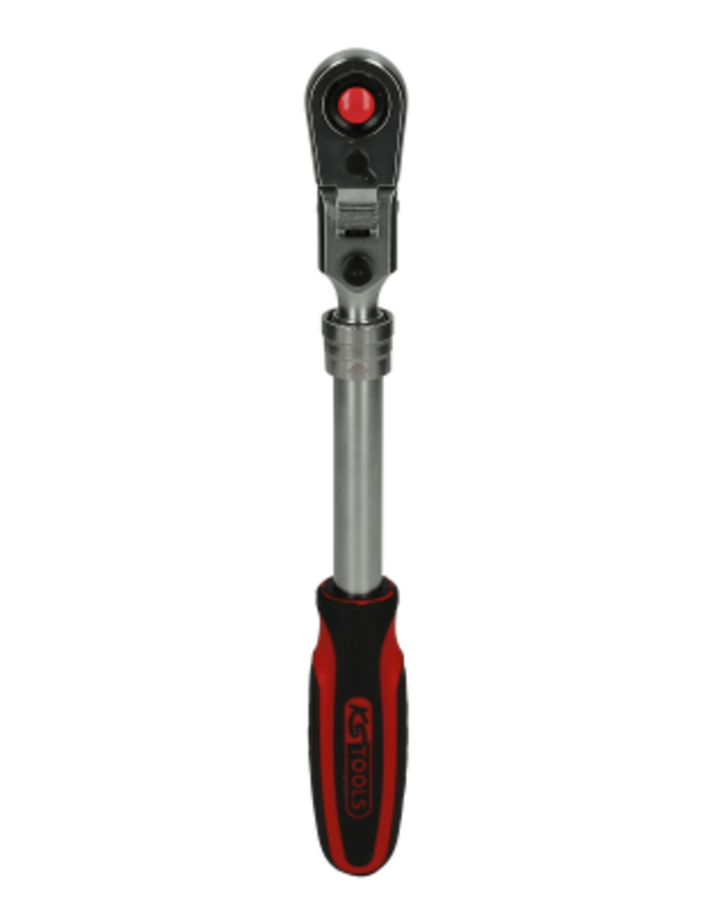 KS TOOLS 1/2" SlimPOWER Omschakelbare ratel met telescooparm, 72 tanden - 914.1220