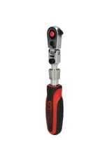 KS TOOLS 1/4" SlimPOWER telescoopratel met scharnier, 72 tanden - 914.1420