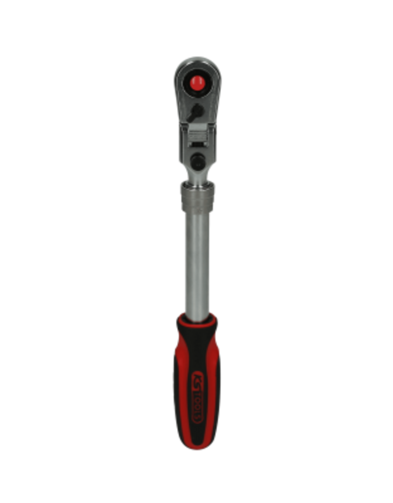 KS TOOLS 3/8" SlimPOWER Omschakelbare ratel met telescooparm, 72 tanden - 914.3820