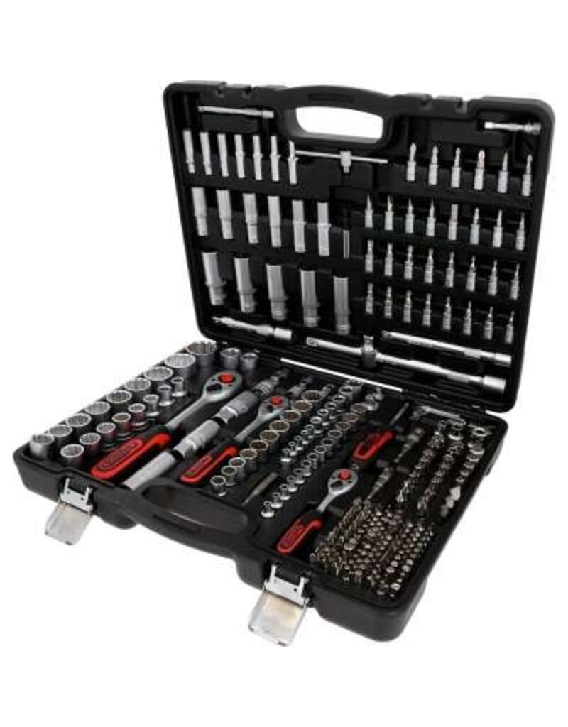 KS TOOLS 1/4"+3/8"+1/2" Dopsleutels, 255-dlg - 916.0255