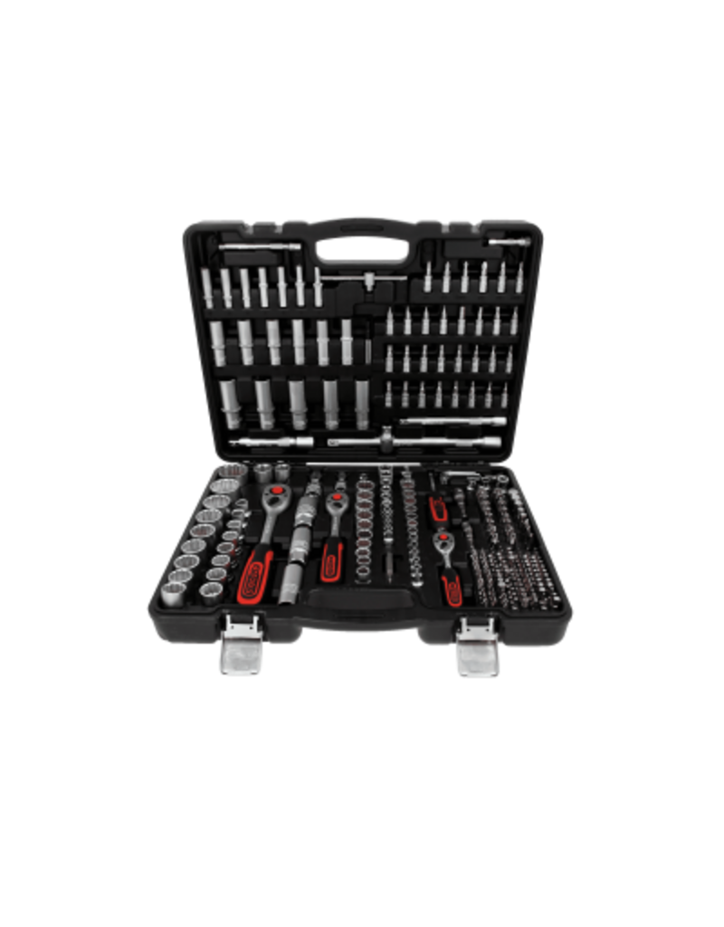 KS TOOLS 1/4"+3/8"+1/2" Dopsleutels, 255-dlg - 916.0255