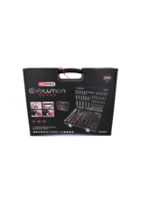 KS TOOLS 1/4"+3/8"+1/2" Dopsleutels, 255-dlg - 916.0255