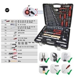 KS TOOLS 1/2" Universele-Gereedschapset, 47-dlg - 917.0047