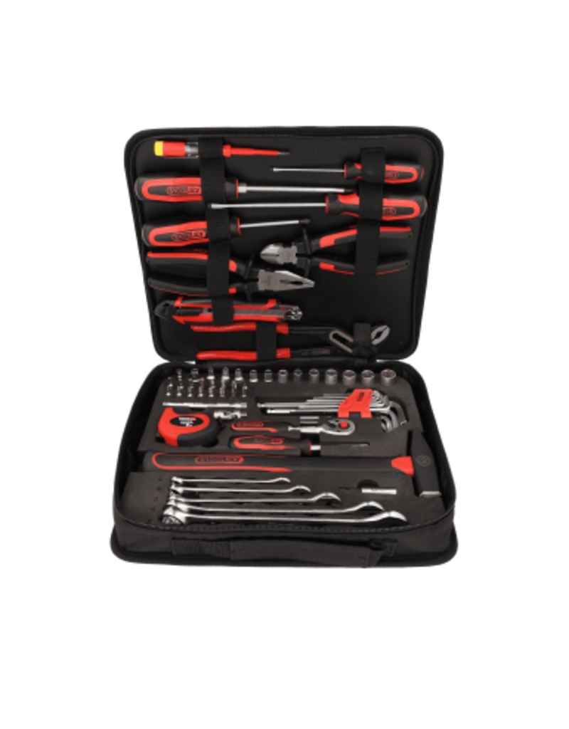 KS TOOLS 1/4" universele gereedschaptas, 62-dlg - 917.0062