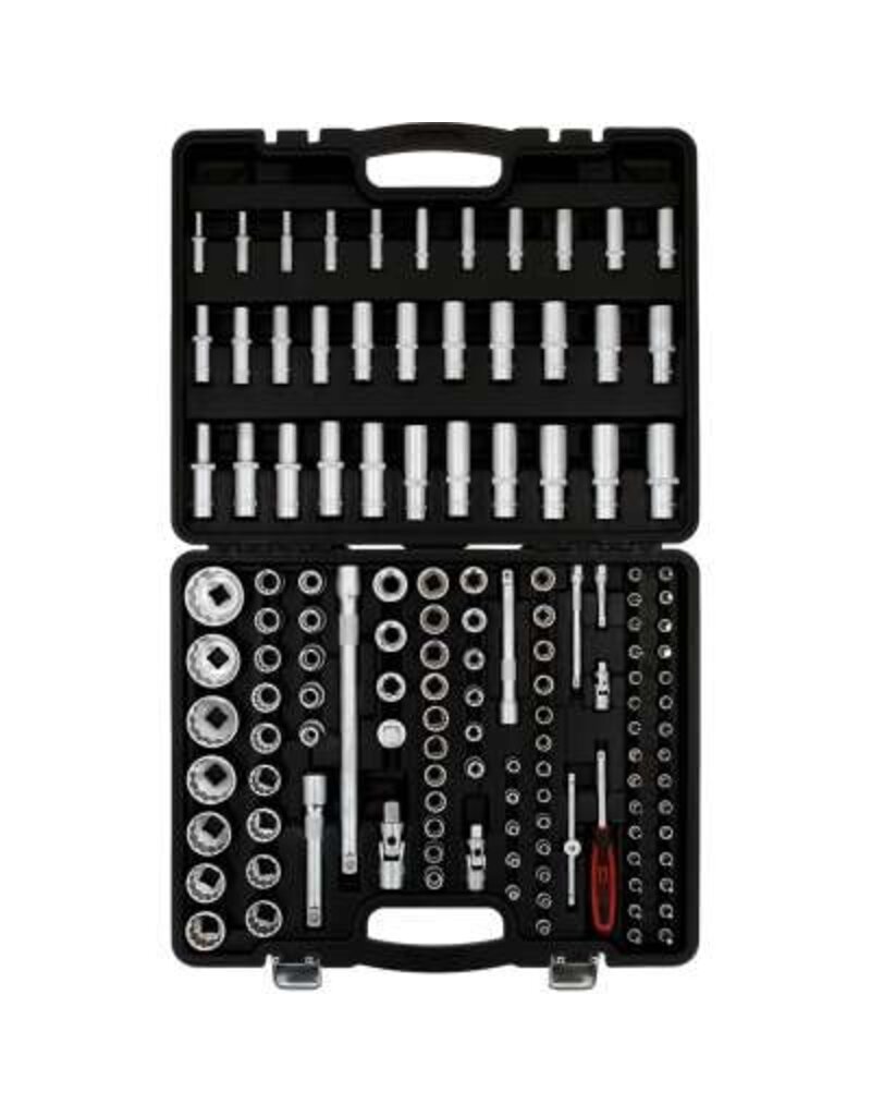 KS TOOLS 1/4"+3/8"+1/2" Dopsleutels, 133-dlg - 917.0133