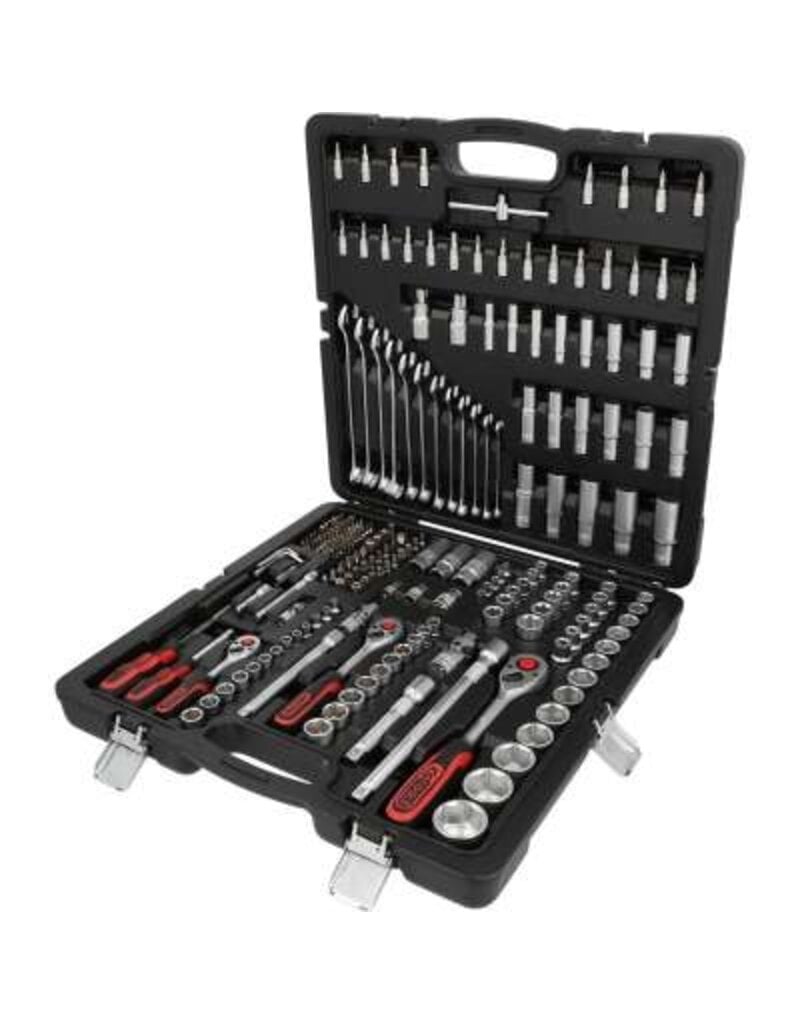 KS TOOLS 1/4"+3/8"+1/2" Dopsleutelset, 216-dlg - 917.0216