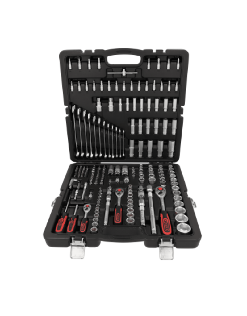 KS TOOLS 1/4"+3/8"+1/2" Dopsleutelset, 216-dlg - 917.0216