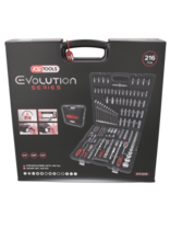 KS TOOLS 1/4"+3/8"+1/2" Dopsleutelset, 216-dlg - 917.0216