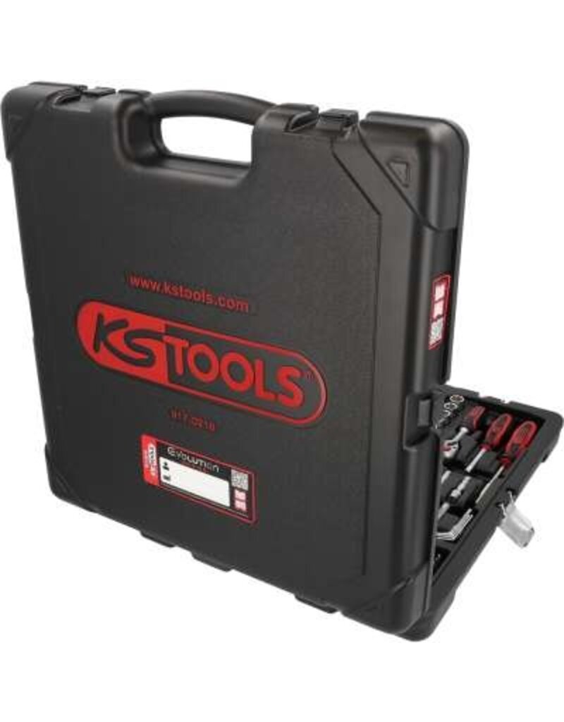 KS TOOLS 1/4"+3/8"+1/2" Dopsleutelset, 216-dlg - 917.0216
