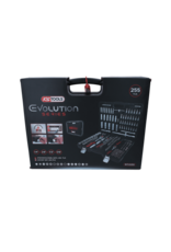 KS TOOLS 1/4"+3/8"+1/2" Dopsleutelset, 255-dlg - 917.0255