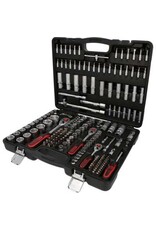KS TOOLS 1/4"+3/8"+1/2" Dopsleutelset, 179-dlg - 917.0779