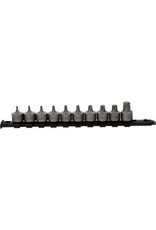 KS TOOLS 3/8" bit-dopset Torx, kort, 10-dlg, T10 - T55 - 917.4015