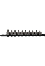KS TOOLS 3/8" bit-dopset Torx, kort, 10-dlg, T10 - T55 - 917.4015