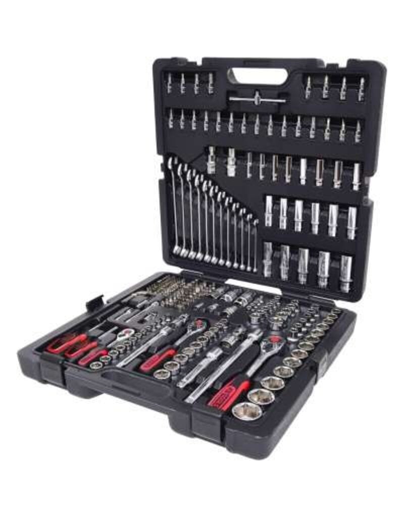 KS TOOLS 1/4"+3/8"+1/2" CHROMEplus Dopsleutelset, 216-dlg - 918.0216