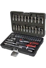 KS TOOLS 1/4" CHROMEplus Dopsleutelset, 48-dlg - 918.0648