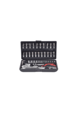 KS TOOLS 1/4" CHROMEplus Dopsleutelset, 48-dlg - 918.0648