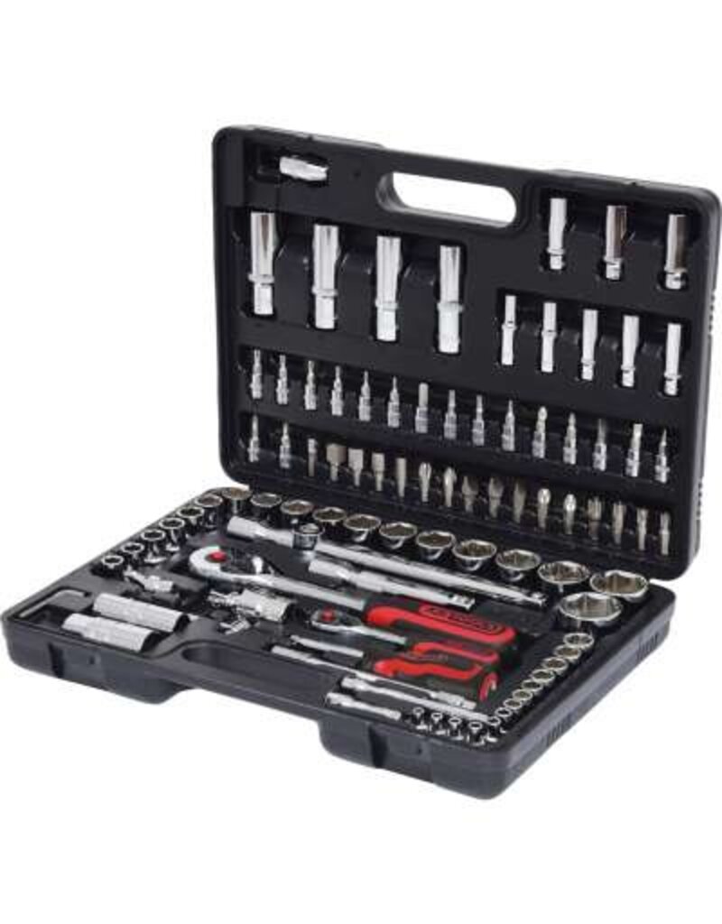 KS TOOLS 1/4"+1/2" CHROMEplus Dopsleutelset, 94-dlg - 918.0694