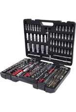 KS TOOLS 1/4" + 3/8" + 1/2" CHROMEplus Dopsleutelset, 195-dlg - 918.0795