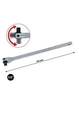 KS TOOLS 1/2" CHROMEplus Wringijzer met kniegewricht, 378mm - 918.1291