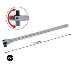 KS TOOLS 1/2" CHROMEplus Wringijzer met kniegewricht, 378mm - 918.1291
