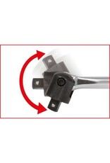 KS TOOLS 1/2" CHROMEplus Wringijzer met kniegewricht, 655mm - 918.1292