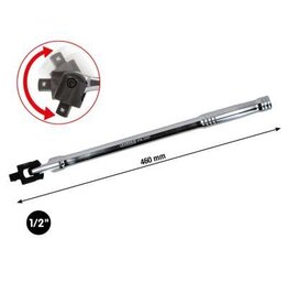 KS TOOLS 1/2" CHROMEplus Wringijzer met kniegewricht, 460mm - 918.1297