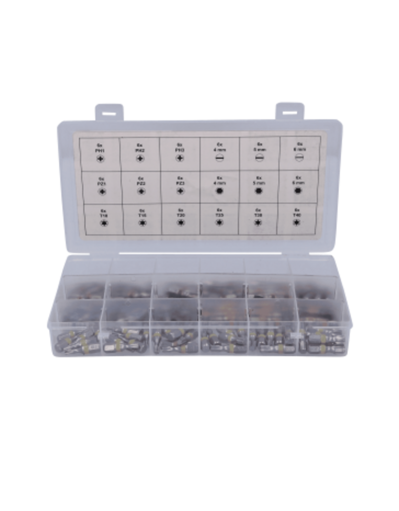 KS TOOLS TORSIONpower bit-assortiment, 108-dlg - 918.3108