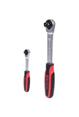KS TOOLS SlimPOWER Omschakelbare ratelset, 2-dlg 1/4"+1/2" - 920.0002