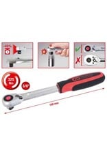 KS TOOLS 3/8" SlimPOWER Omschakelbare ratel met 72 tanden - 920.3890